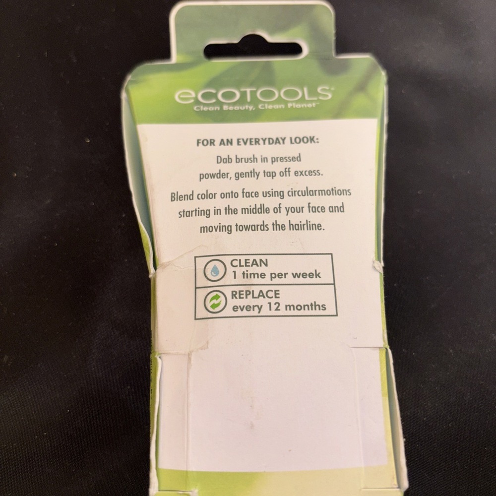 Ecotools Powder Brush #1600 Full Size Vegan Clean‎ Beauty - Picture 5 of 5